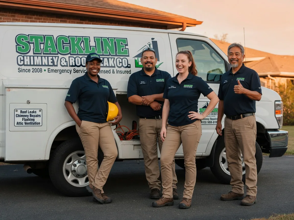 Chimney flashing repair company in Rolling Hills, WY
